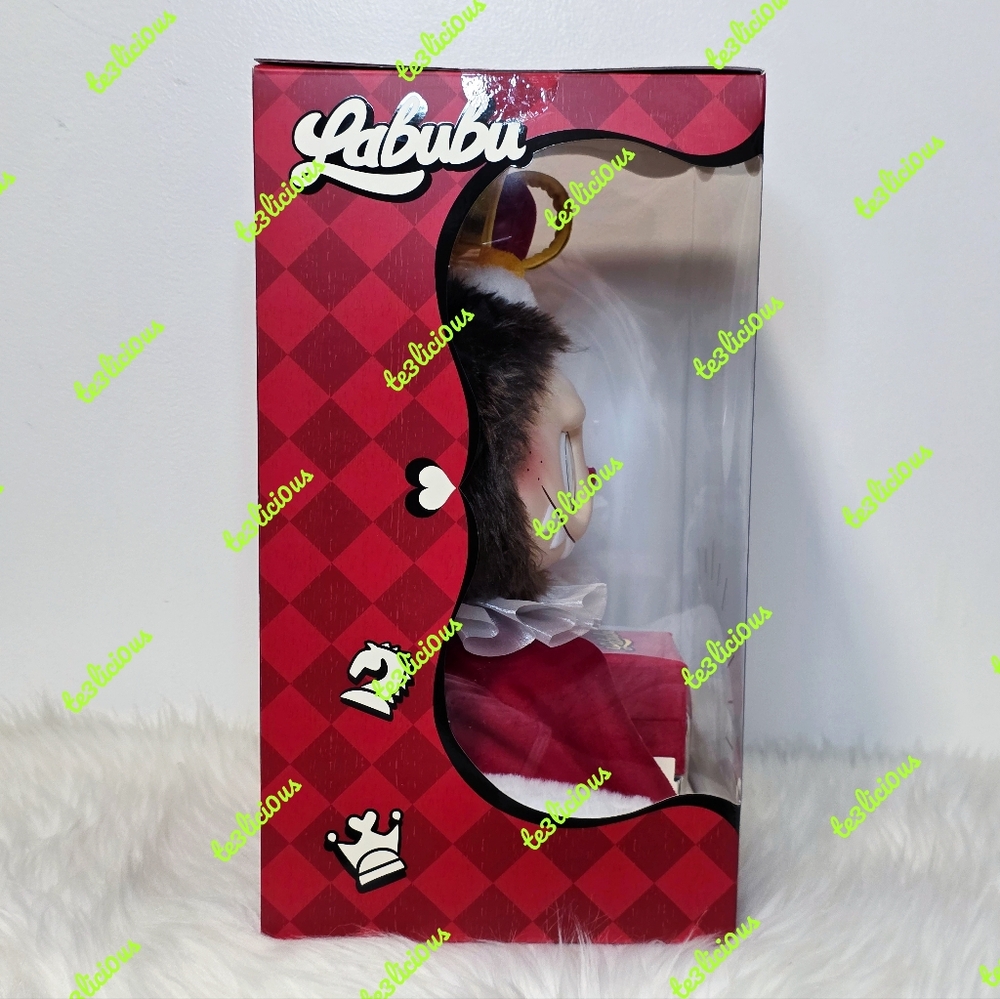 POP MART THE MONSTERS LET'S CHECKMATE KING VINYL PLUSH DOLL - Picture 11 of 15